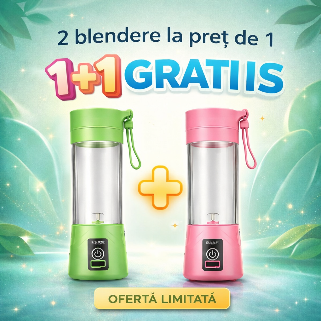 Super Blender Portabil (Mic și Puternic)