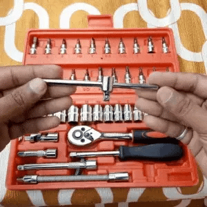 Chei tubulare Set 46 de Piese